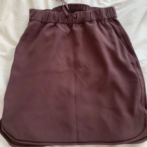 Lulu Lemon “On the Fly” skirt